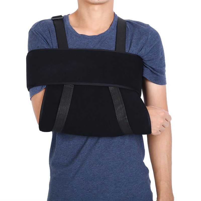 woobles Medical Arm Support-- Adjustable Medical Arm Shoulder Support Sling Immobilizer Brace Fractured Arm Strap (L) - Image 5